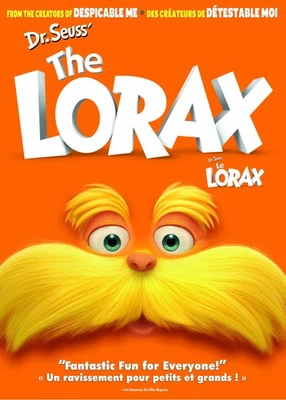 Dr. Seuss' The Lorax (DVD) Danny DeVito Ed Helms Zac Efron Taylor Swift - Image 1 of 4