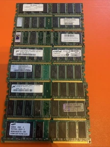 pc ram desktop memory joblot Pc2700 - Afbeelding 1 van 3