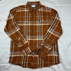 Sun + Stone Herren kariertes Flanell Button-Down Hemd Größe 2XL - Bild 1 von 10