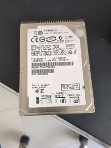 Hard Disk Usato IDE 2,5" 80GB HITACHI HTS541080G9AT00 0A25826 DA1175 SEP-05 - Foto 1 di 1
