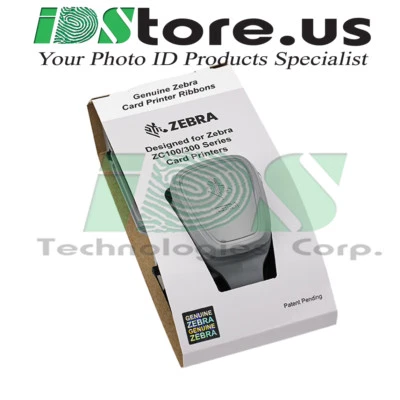 Genuine Zebra 800100-150 YMCKO Color Ribbon 200 Images NEW Original ZC100 Series - Image 1 of 4