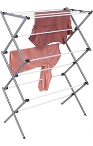Honey-Can-Do DRY-09065 Collapsible Clothes Drying Rack Steel White / Siver - Picture 1 of 3