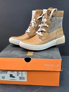 WINTER MERRELL BOOTS, WOMENS SIZE 6, BRAND NEW! - Picture 1 of 22