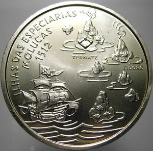 Portugal, 200 Escudos Commemorative 1995, Moluccas, UNC - Picture 1 of 2