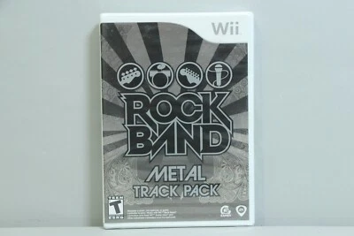 Rock Band: Metal Track Pack (Nintendo Wii, 2009) NEW - Image 1 of 4