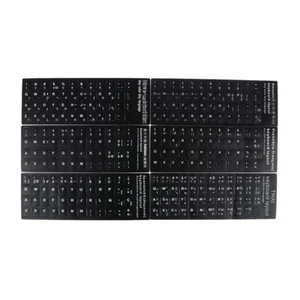 Waterproof Laptop Keyboard Stickers Spanish/French Korean/Thai Keyboard Layo FT - Picture 1 of 14