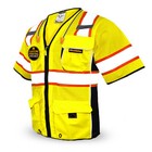 KwikSafety EXECUTIVE Hi Vis Reflective ANSI PPE Surveyor Class 3 Safety Vest