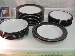 Denby Jet Black Dinnerware CHOICE - Picture 1 of 17