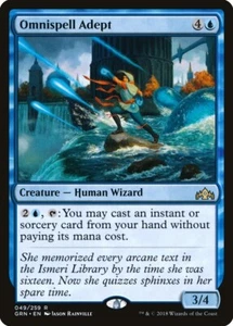 Omnispell Adept (Near Mint NM) MTG Magic - Guilds of Ravnica - Picture 1 of 1