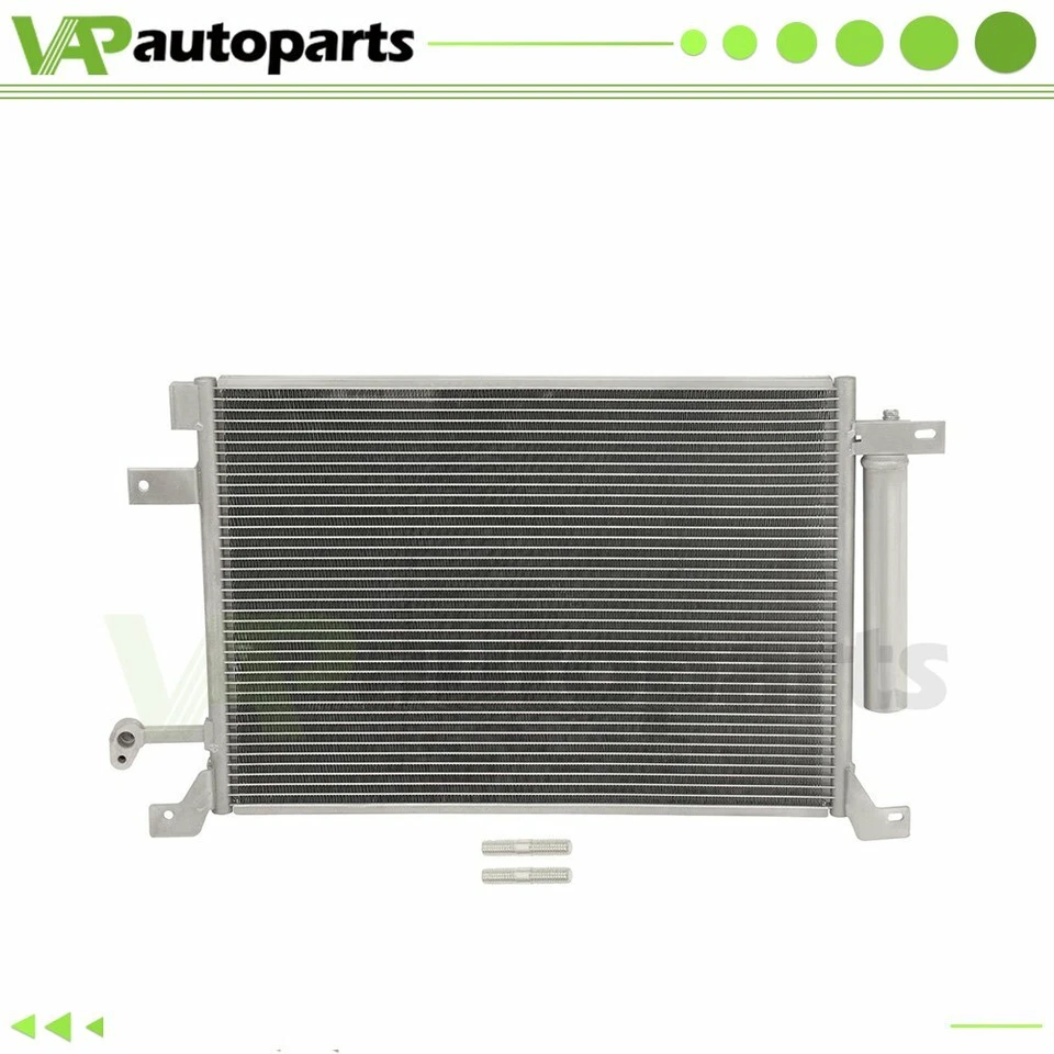 Condensador de aire acondicionado de aluminio para Ford Mustang 2011 2012 2013 2014 envío rápido gratuito Foto 1 de 4