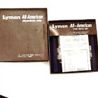 Vintage LYMAN 6MM REM 244 STD 2-Die Set ~ Full Length Reloading Dies ~ VGC