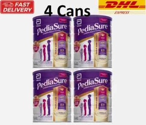 4 X Pedia Sure Child Nutrition Supplement for Growth - Vanilla (850g) FREE SHIP - Picture 1 of 8