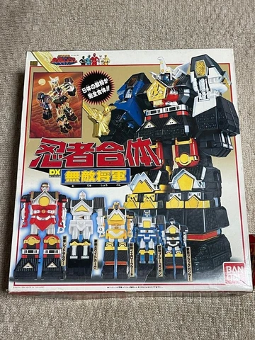 Ninja Sentai Kakuranger Chogokin DX Invincible Shogun Zord Toys BANDAI Cover