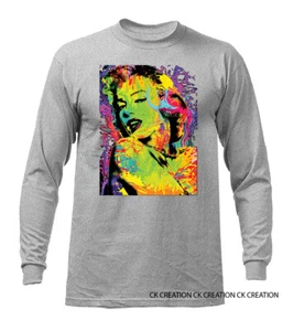 Camiseta Monroe colorida manga mujer - Imagen 1 de 12