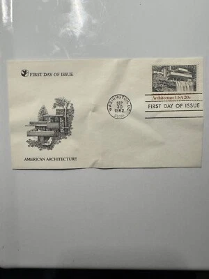 US First Day Cover 1982 American Architecture Illinois Institute Of Technology - Image 1 of 4