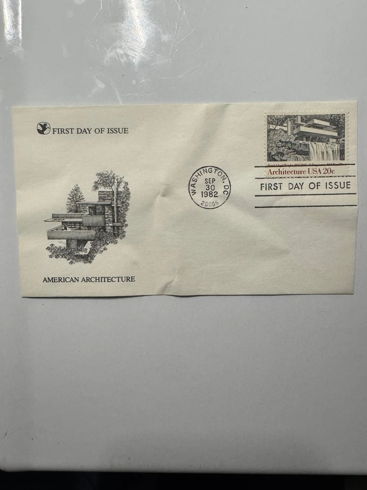 US First Day Cover 1982 American Architecture Illinois Institute Of Technology - Image 1 of 4
