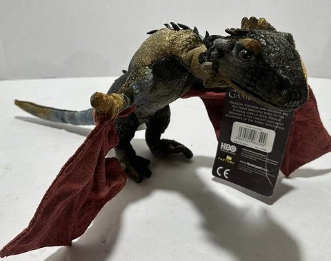 Game Of Thrones GOT Dragon Plush Targaryen Hatchling Collectible 2014 Cover