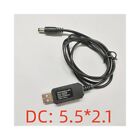 Dc 5V To Dc 9V  12V Step Up Usb Converter Adapter Cable Line Plug For Router H