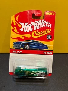 1/64 Hot Wheels Classics Serie 2 22/30 49 Mercury 1949 Convertible Verde - Imagen 1 de 2