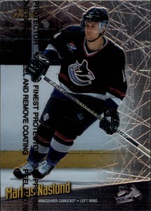 1998-99 Finest Canucks Hockey Card #90 Markus Naslund