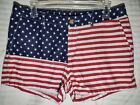 Miss Merica’s By Chubbies - American Flag Print Shorts Size Large