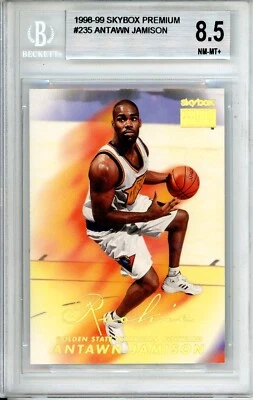 1998-99 Skybox Premium #235 ANTAWN JAMISON Warriors RC BGS 8.5 - Image 1 of 2