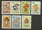 Viét Nam 1983 champignons Y&TN°450 à 456 7 timbres oblitérés /T8370