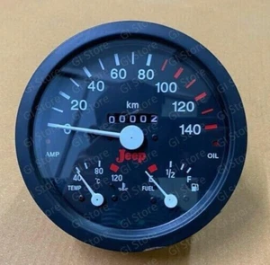 Fit For Willys Jeep Speedometer Cum Temperature Fuel Meter & Amp. Oil Indicator - Bild 1 von 4