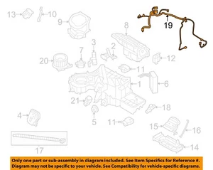 FORD OEM 11-14 F-150 Evaporator Heater Components-Wire Harness BL3Z18B574B - Picture 1 of 2