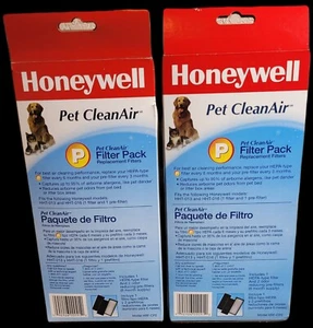 Honeywell AirFilter Pet Dander CleanAir Purifier Replacement Combo Pack Lot of 2 - Picture 1 of 6