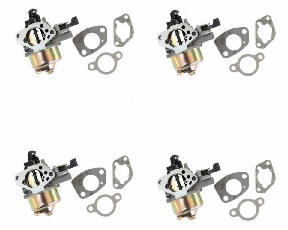 NEW 4 PACK GX200 HONDA ADJUSTABLE CARBURETOR WITH FREE GASKETS & INSULATOR - Image 1 of 1
