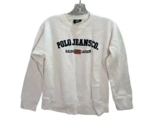 Polo Jeans Co Ralph Lauren pull over sweatshirt Vintage Small Slim Fit Women's - Picture 1 of 9