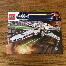 Lego 9493 Star Wars X-Wing Fighter used INSTRUCTIONS ONLY