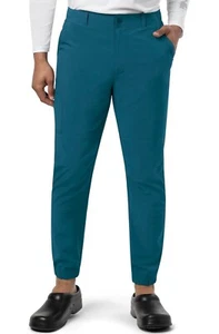 Small Tall Carhartt Men Force Cross-Flex Modern Fit Jogger Pant Scrub Caribbean - Picture 1 of 10