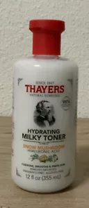 ๐ THAYERS Hydrating Milky Toner Snow Mushroom Hyaluronic Acid- 12fl oz - Picture 1 of 2
