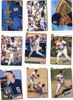 1992 Upper Deck Baseball Gold Holo San Diego Padres 31 card team set - Image 1 of 4