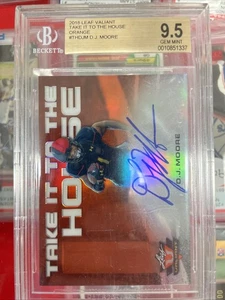 Leaf DJ Moore Take It To The House Rookie 2018 automático - BGS 9,5/10 - ¡¡3/35!! SP - Imagen 1 de 3