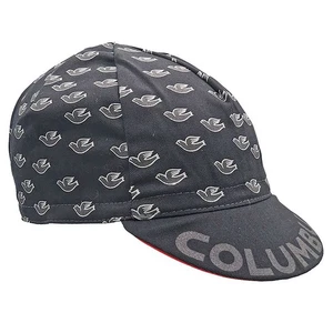 Casquette de cyclisme Columbus, colombes, noire - Photo 1/4
