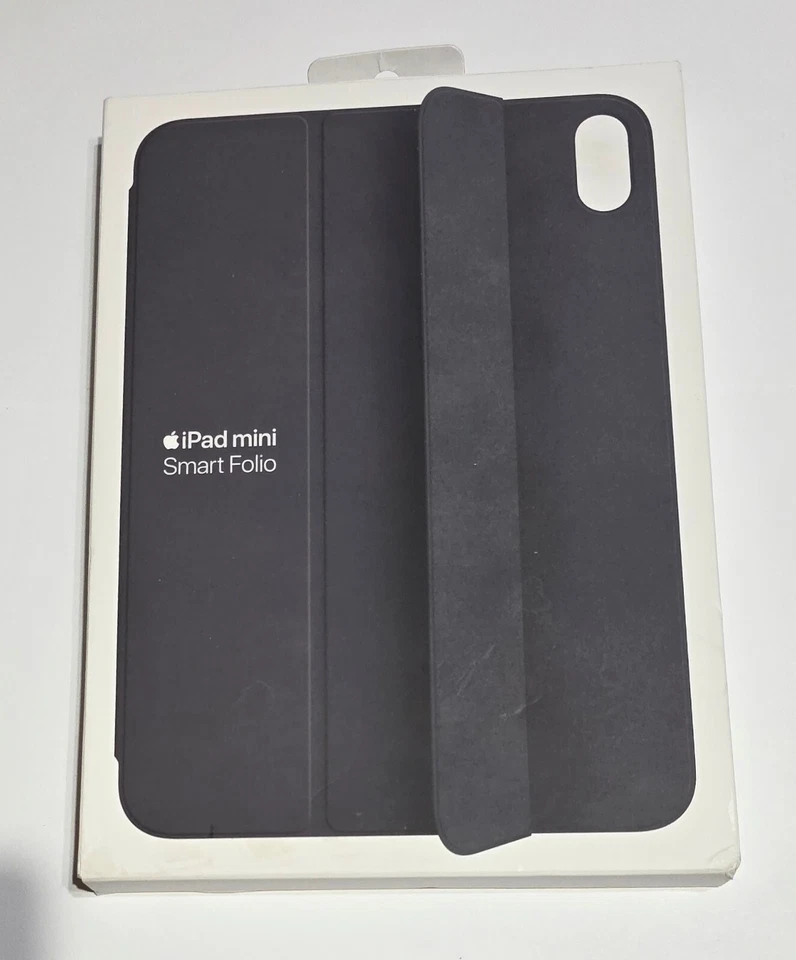 Original Black Apple Smart Folio Case for iPad Mini 6th 7th Gen MC2Q4ZM/A - Image 1 of 1