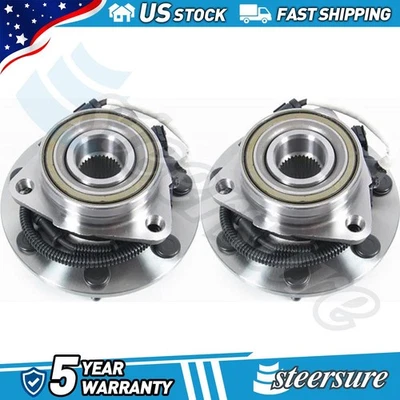 Conjunto de cojinete y buje de rueda delantera Mevotech Supreme para Ford F-150 2000-2003 Foto 1 de 4