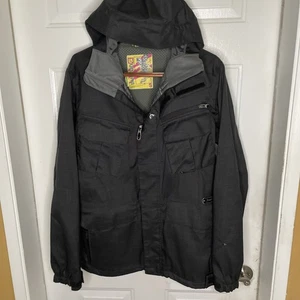 Burton Gr.-Small Dry Ride Reißverschluss HD Traktionsjacke schwarz Rn 87380 wie gelesen - Bild 1 von 24