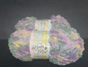 Baby Bee Lambie Pie Yarn - Color CHILD'S PLAY - 2 Skeins - #5 - 210 Yds - Picture 1 of 5