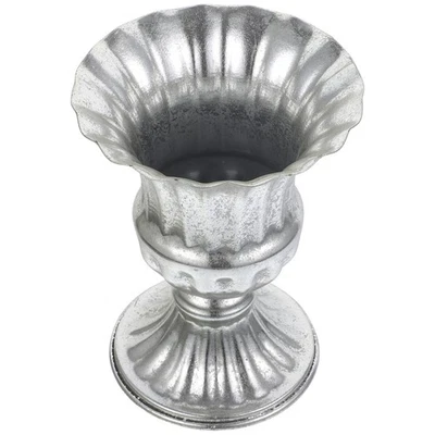  Metall rustikaler Vase Bauernhaus Vintage Vase Vase Rustic Flower Pot für - Bild 1 von 4