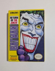 Batman: Return of the Joker Nintendo 1991 NES Completo Probado Funcionando