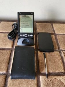 Handspring Visor Deluxe 8MB Black Portable PDA Organizer W/ Dock, Case, & Stylus - Zdjęcie 1 z 23