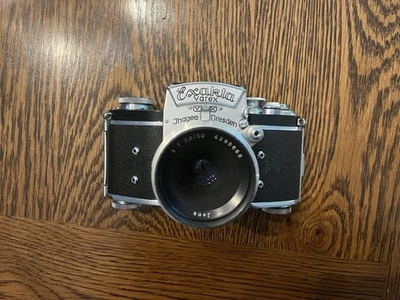 Câmera de Filme 35mm Exakta Varex VX com Lente Versão Não Americana - Imagem 1 de 4