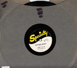 Lloyd Price – Oooh-Oooh-Oooh / Restless Heart 10" 78 - Picture 1 of 24