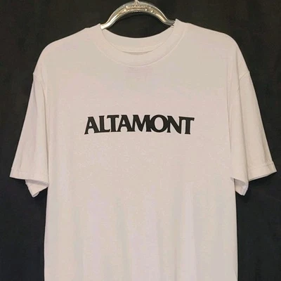 Altamont One Liner White Graphic Short Sleeve T Shirt Adult Medium  - Image 1 of 4