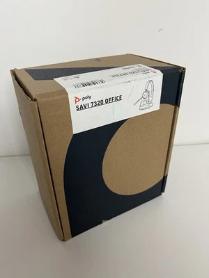 Poly Savi 7320-M Office Stereo DECT 1880-1900 MHz Headset AUS/NZ - BRAND NEW* - Image 1 of 3