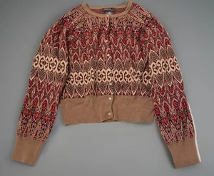 Cárdigan Suéter George Me Mujer Barroco Angora Mezcla Abotonada Talla XL #263 - Imagen 1 de 12